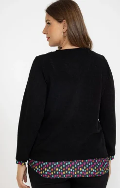 Toscane Boutique Pull 2-en-1 avec collier| Pulls & Cardigans