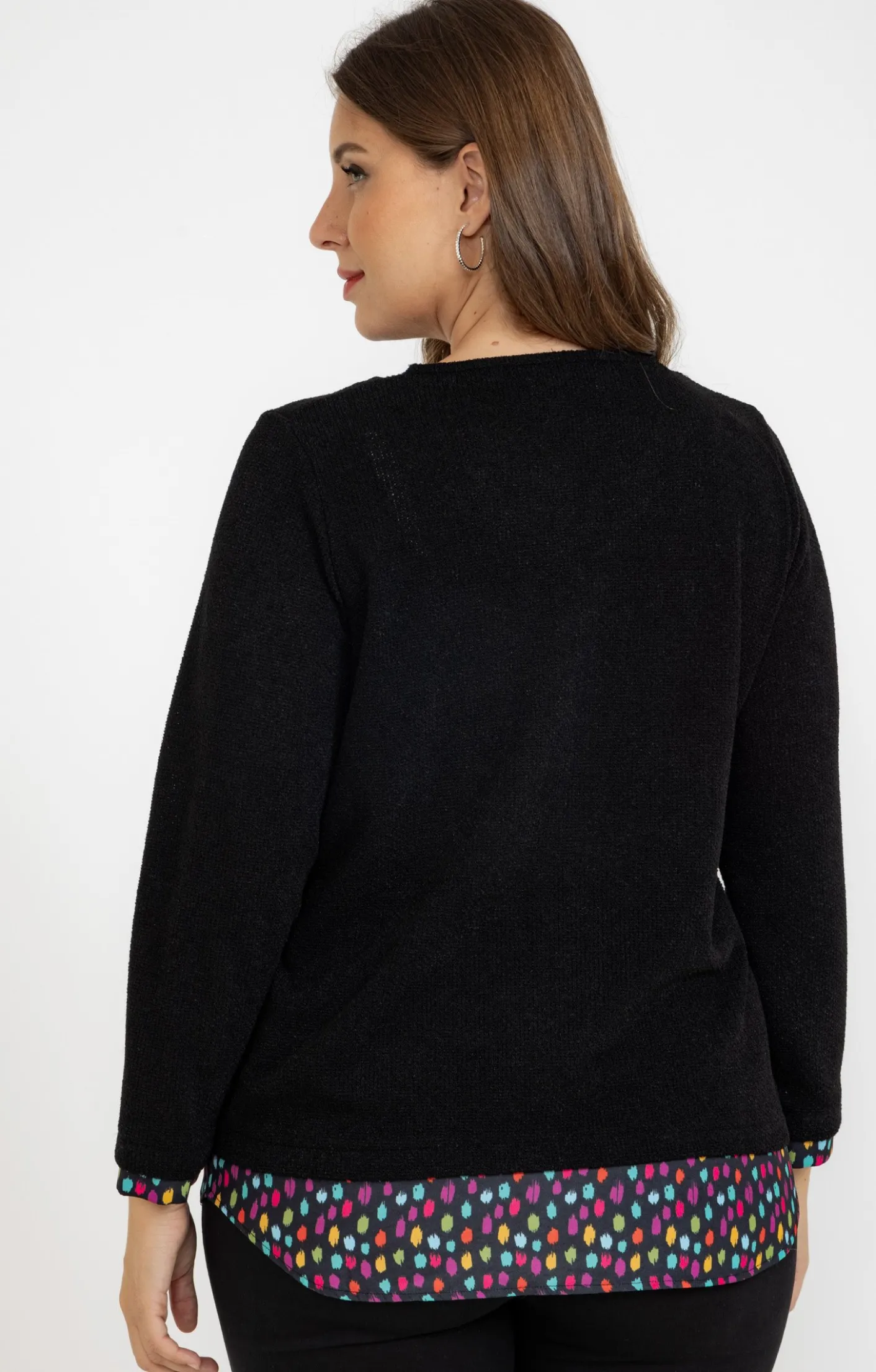 Toscane Boutique Pull 2-en-1 avec collier| Pulls & Cardigans