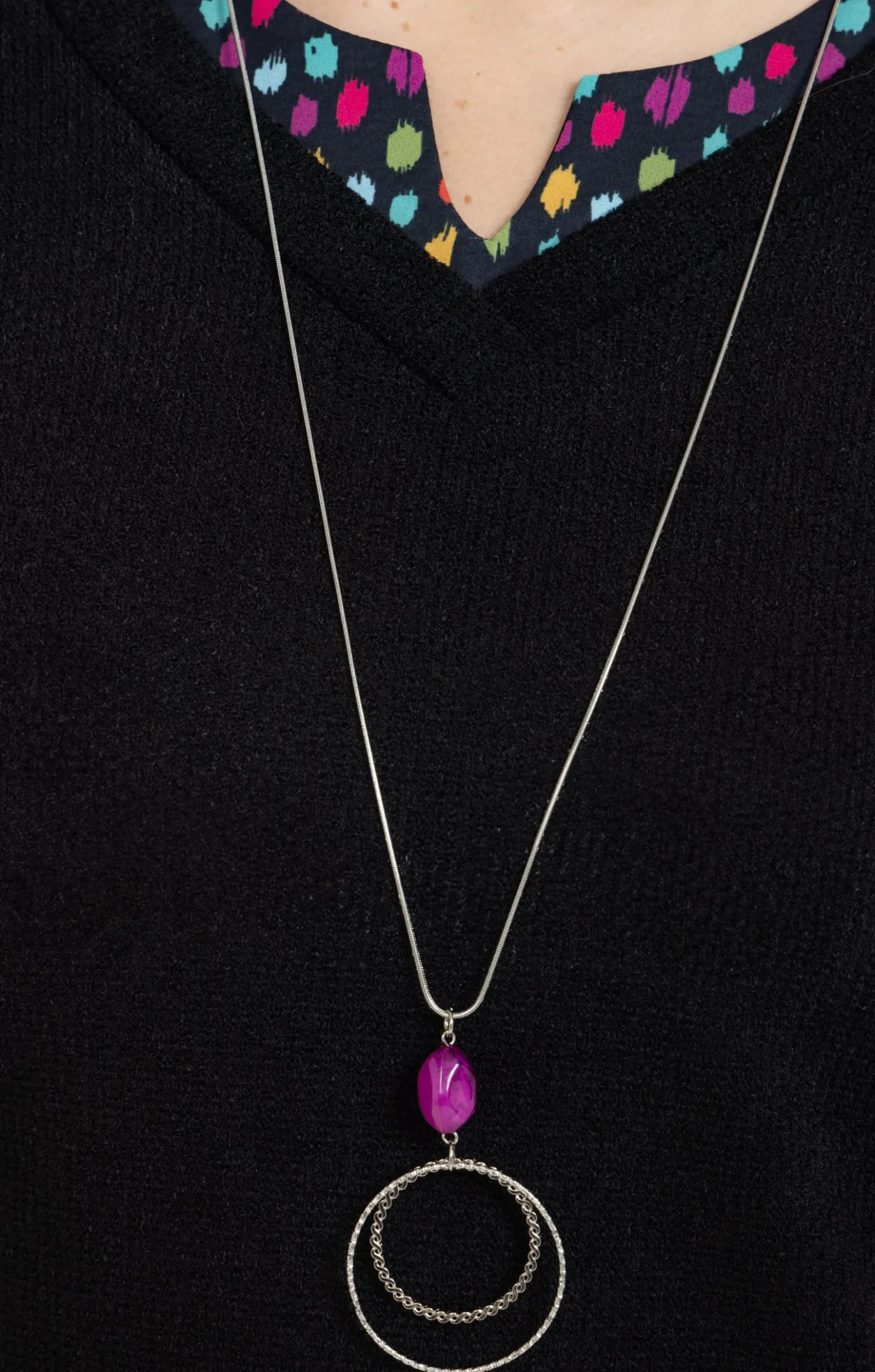 Toscane Boutique Pull 2-en-1 avec collier| Pulls & Cardigans