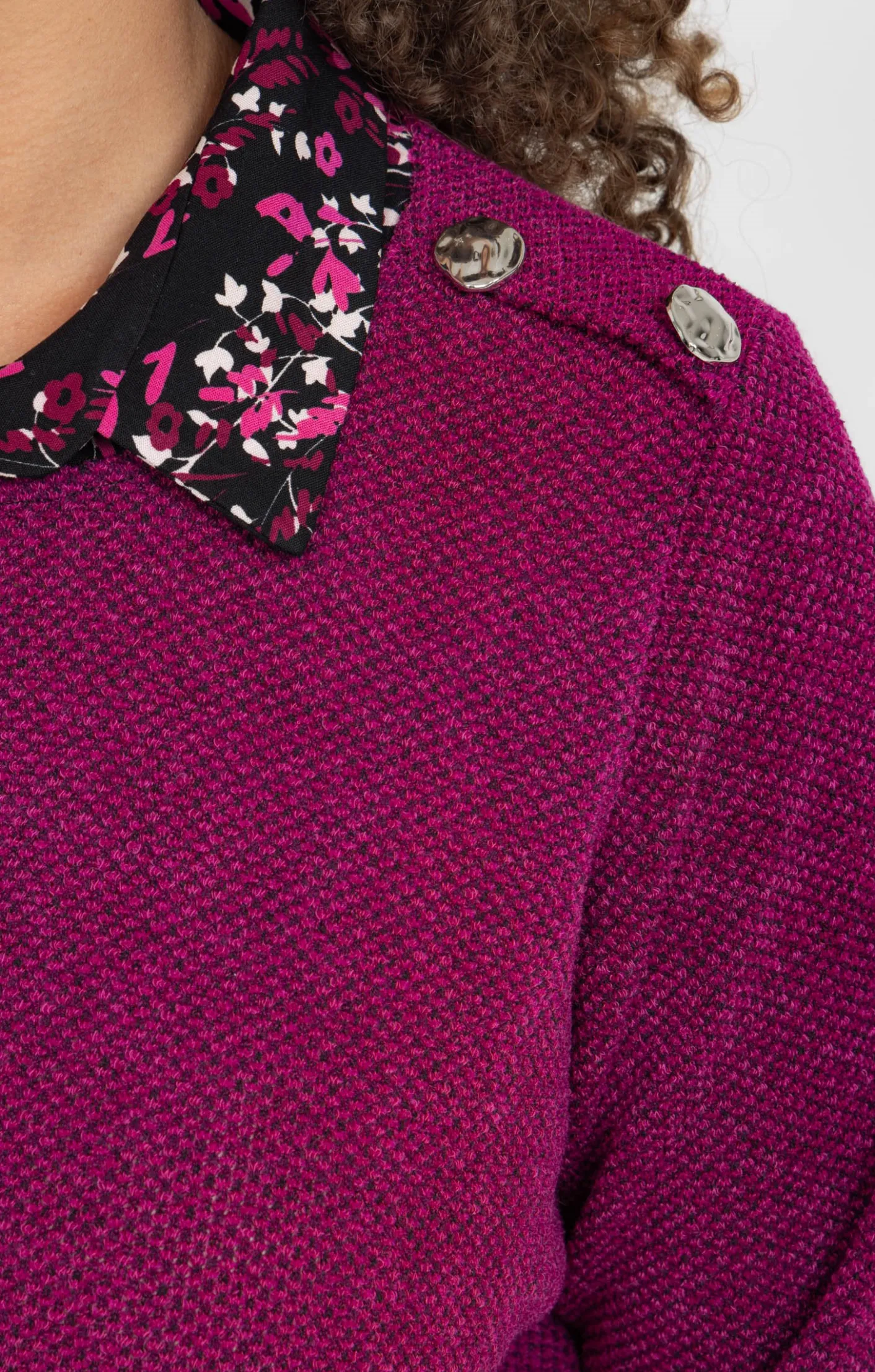Toscane Boutique Pull 2-en-1 avec fil lurex| Pulls & Cardigans