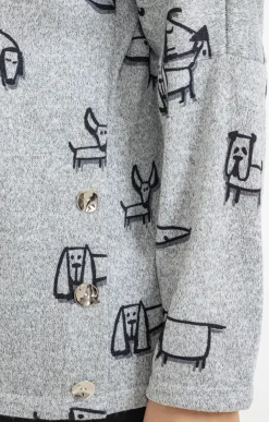 Toscane Boutique Pull imprimé chiens| Pulls & Cardigans