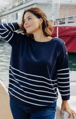 Toscane Boutique Pull marinière| Pulls & Cardigans
