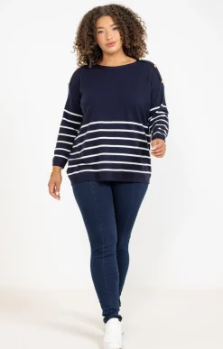 Toscane Boutique Pull marinière| Pulls & Cardigans