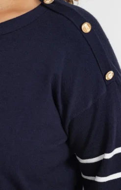 Toscane Boutique Pull marinière| Pulls & Cardigans