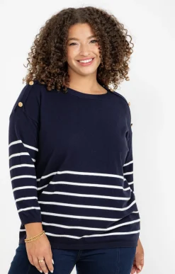 Toscane Boutique Pull marinière| Pulls & Cardigans