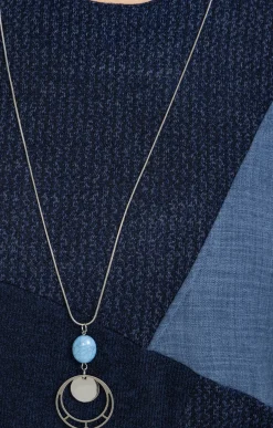 Toscane Boutique Pull patch en jean| Pulls & Cardigans
