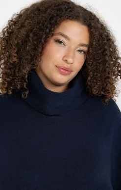 Toscane Boutique Pull poncho avec franges| Pulls & Cardigans
