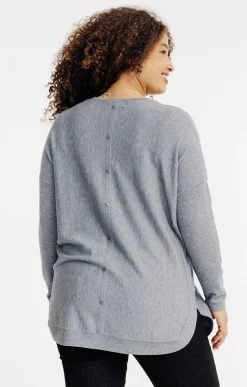 Toscane Boutique Pull uni avec poches| Pulls & Cardigans