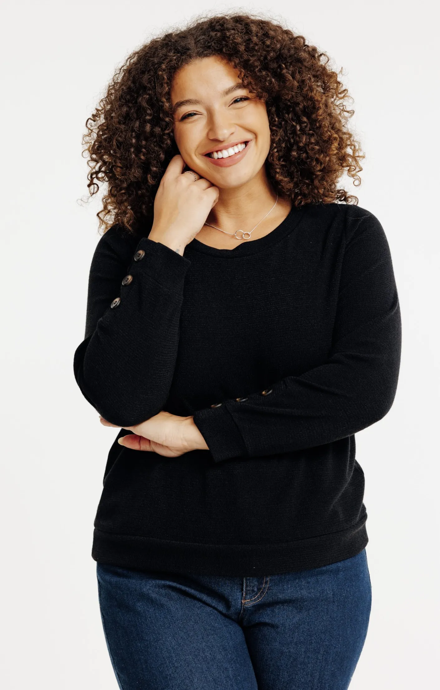 Toscane Boutique Pull uni coordonné jupe maille| Pulls & Cardigans