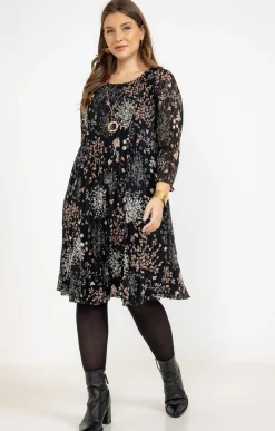 Toscane Boutique Robe imprimée plissée| Robes