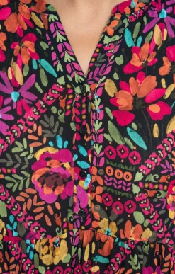 Toscane Boutique Robe longue crépon| Robes