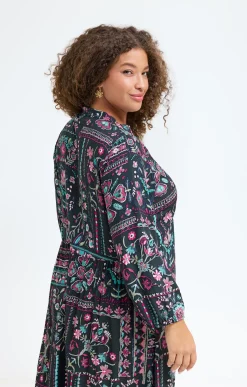 Toscane Boutique Robe longue imprimée| Robes