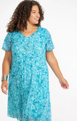 Toscane Boutique Robe plissée imprimée| Robes