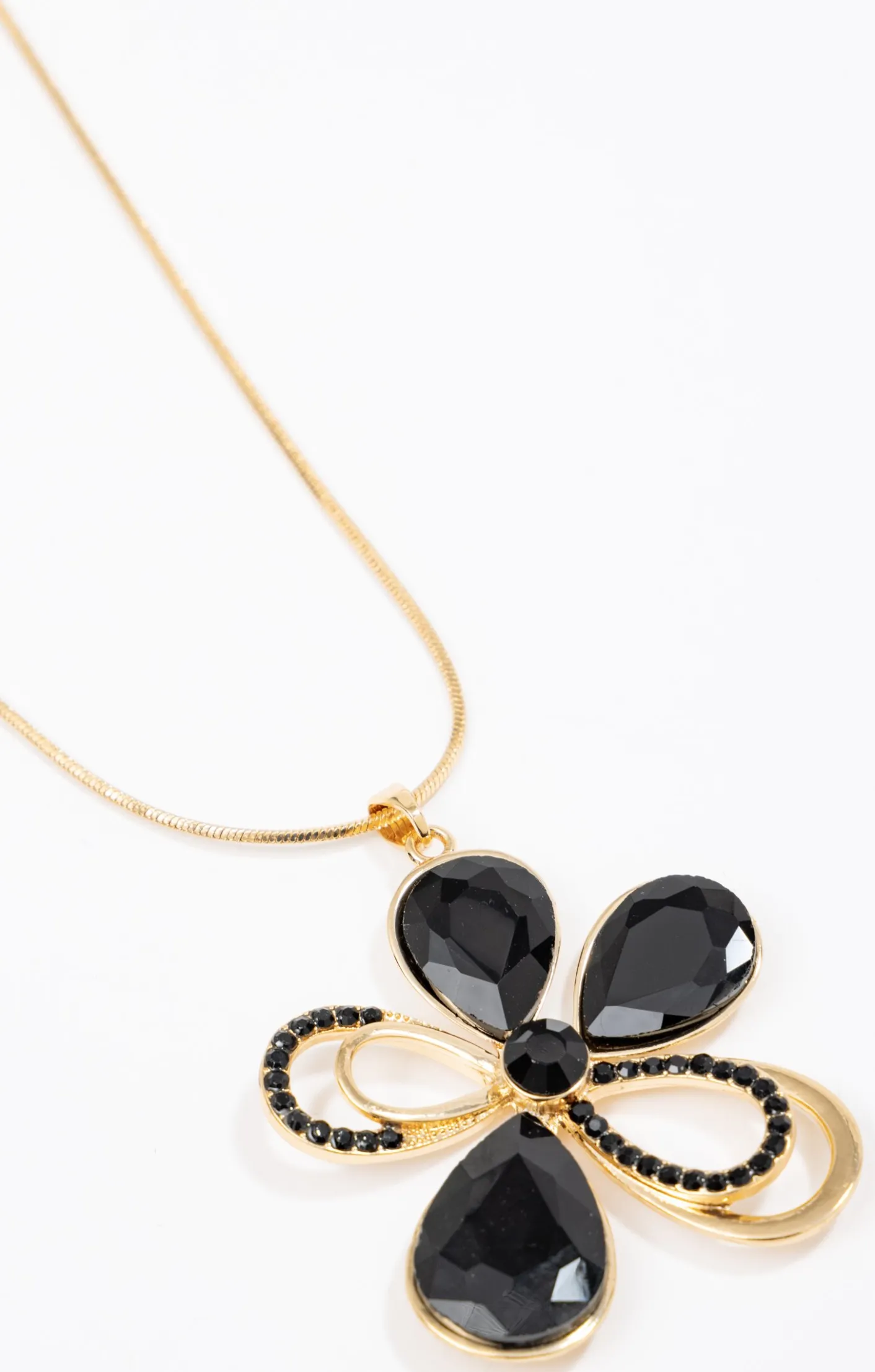 Toscane Boutique Sautoir fleur bicolore| Accessoires