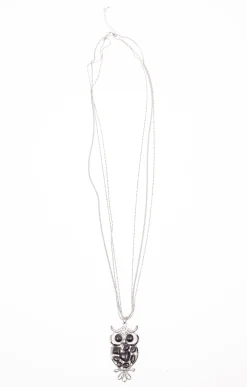 Toscane Boutique Sautoir hibou multi chaine| Accessoires