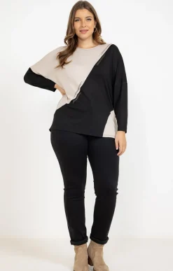 Toscane Boutique Tee-shirt bicolore| Tee-shirts