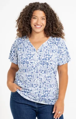 Toscane Boutique Tee-shirt bicolore| Tee-shirts