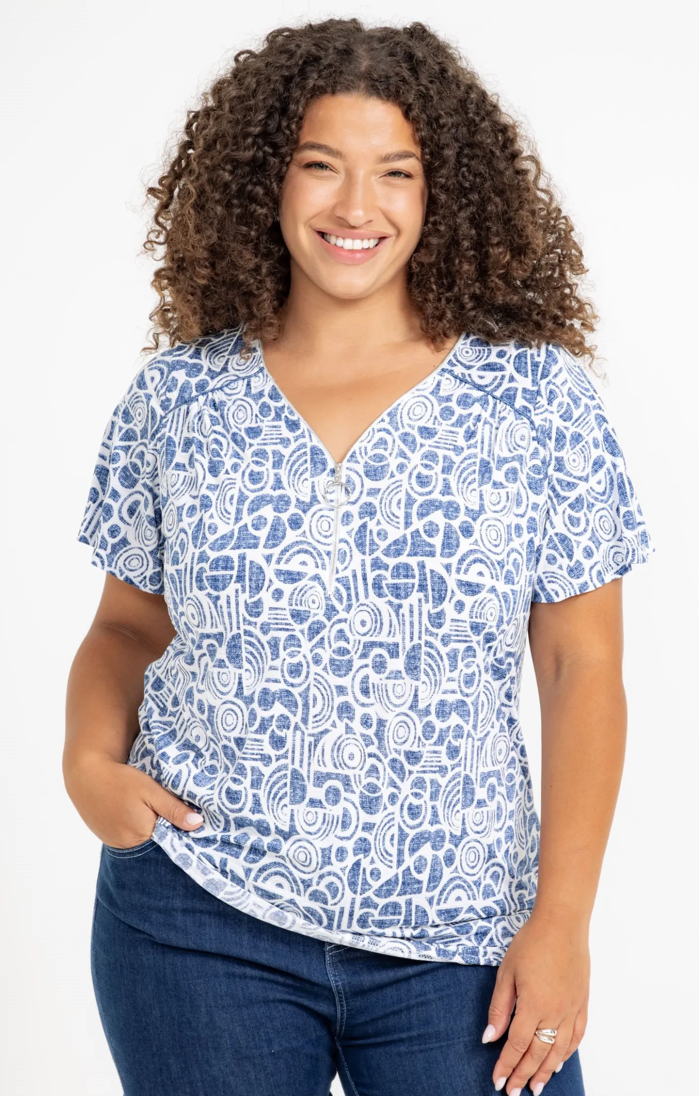 Toscane Boutique Tee-shirt bicolore| Tee-shirts