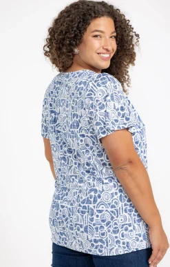 Toscane Boutique Tee-shirt bicolore| Tee-shirts