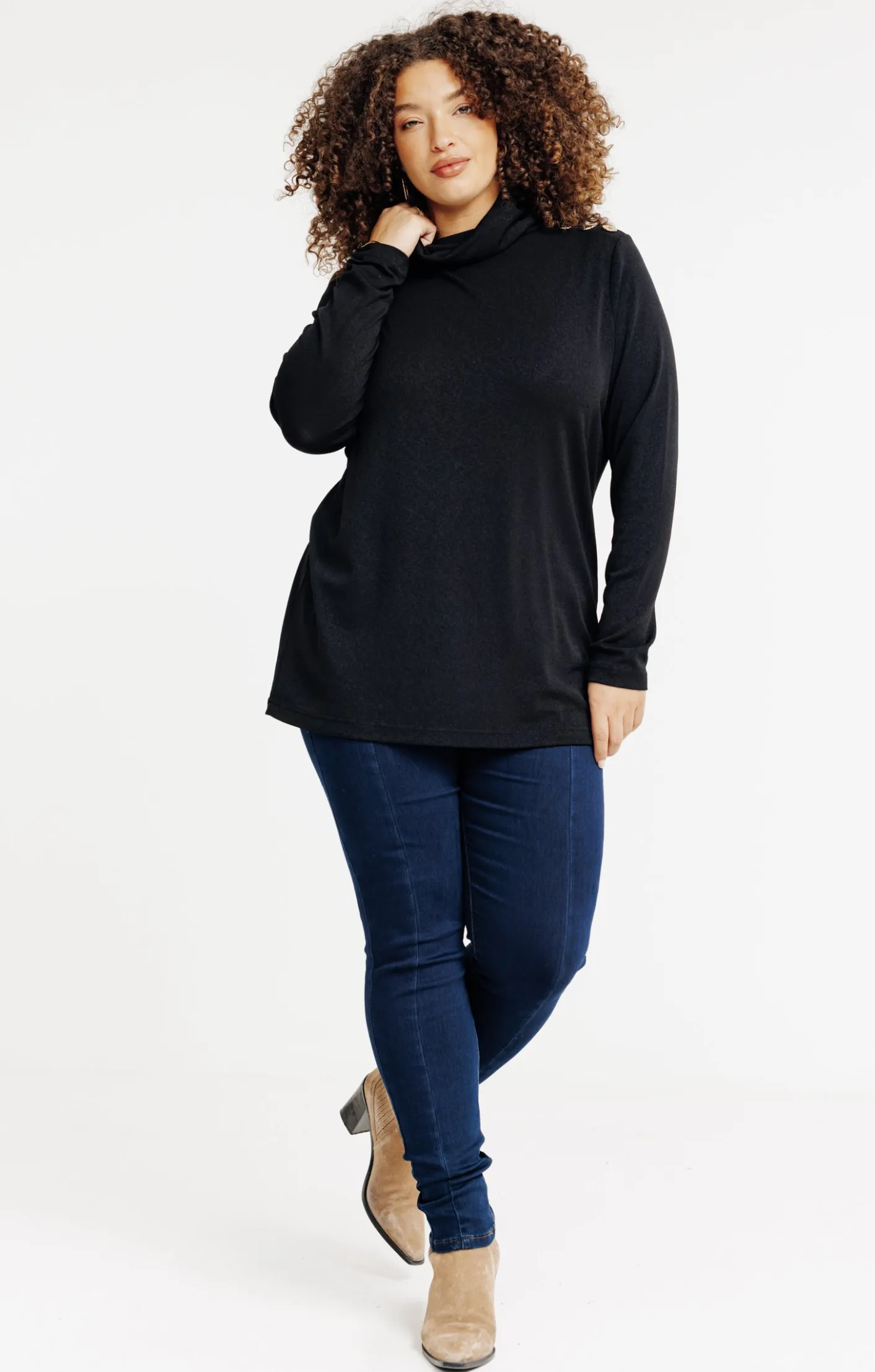 Toscane Boutique Tee-shirt col roulé| Tee-shirts
