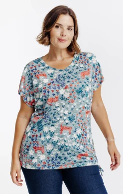 Toscane Boutique Tee-shirt imprimé chats| Tee-shirts
