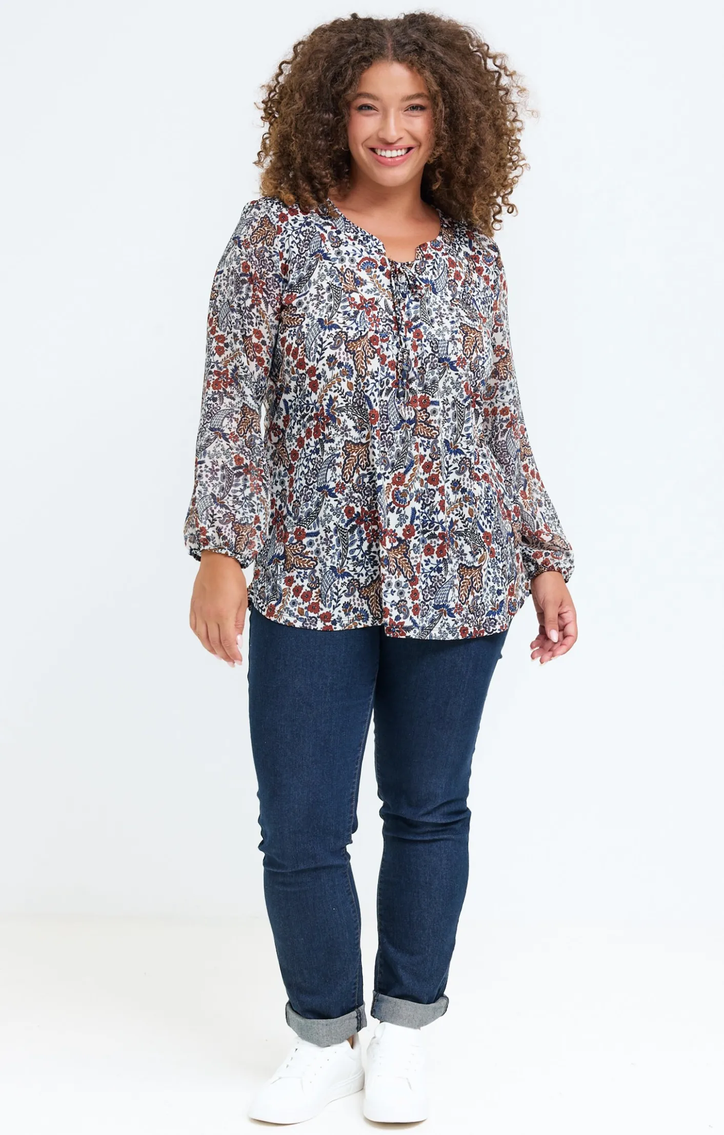 Toscane Boutique Tee-shirt imprimé fleuri| Tee-shirts