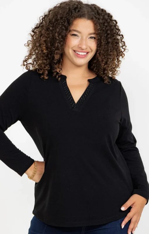 Toscane Boutique Tee-shirt maille chaude| Tee-shirts