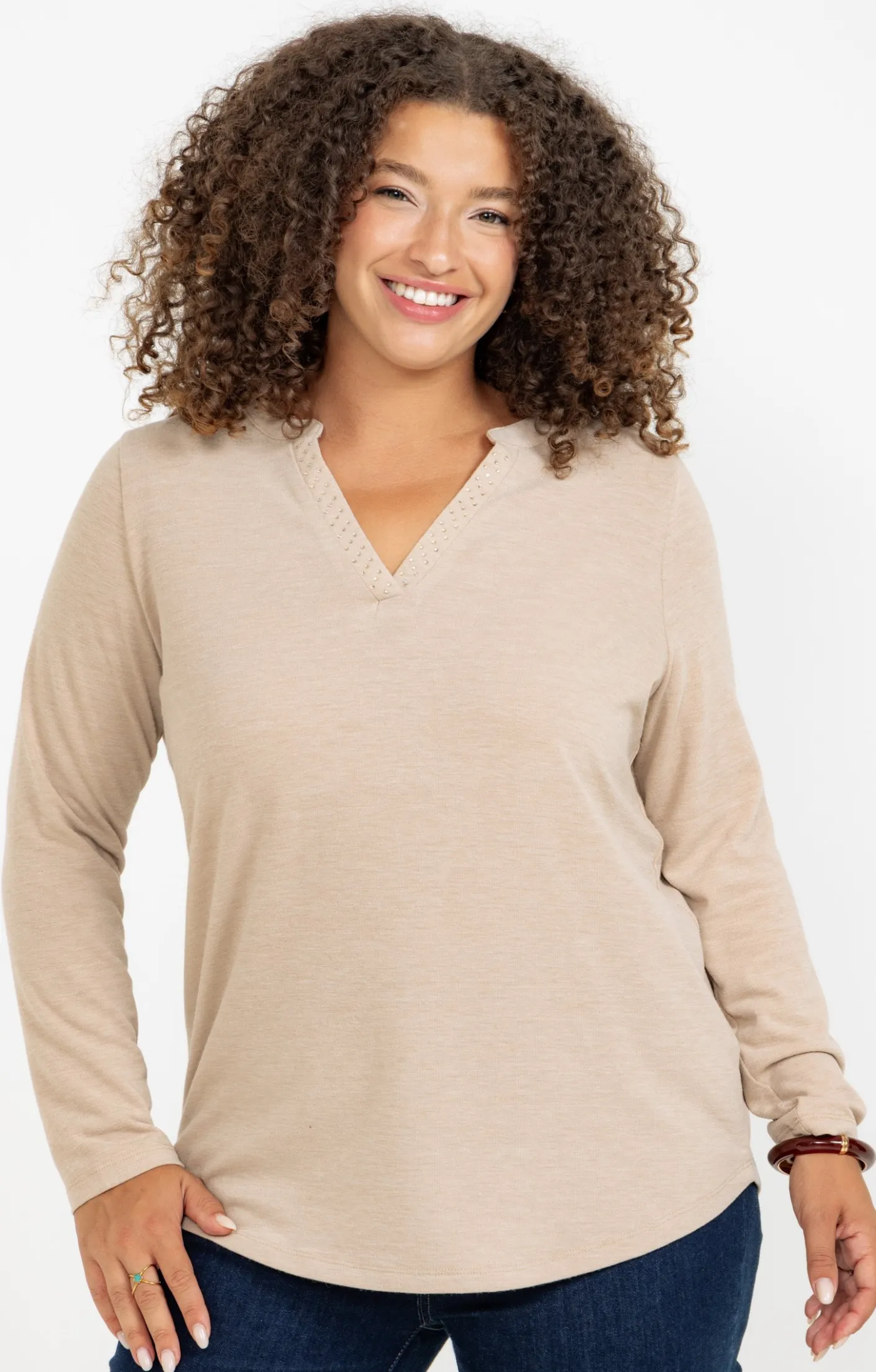 Toscane Boutique Tee-shirt maille chaude| Tee-shirts