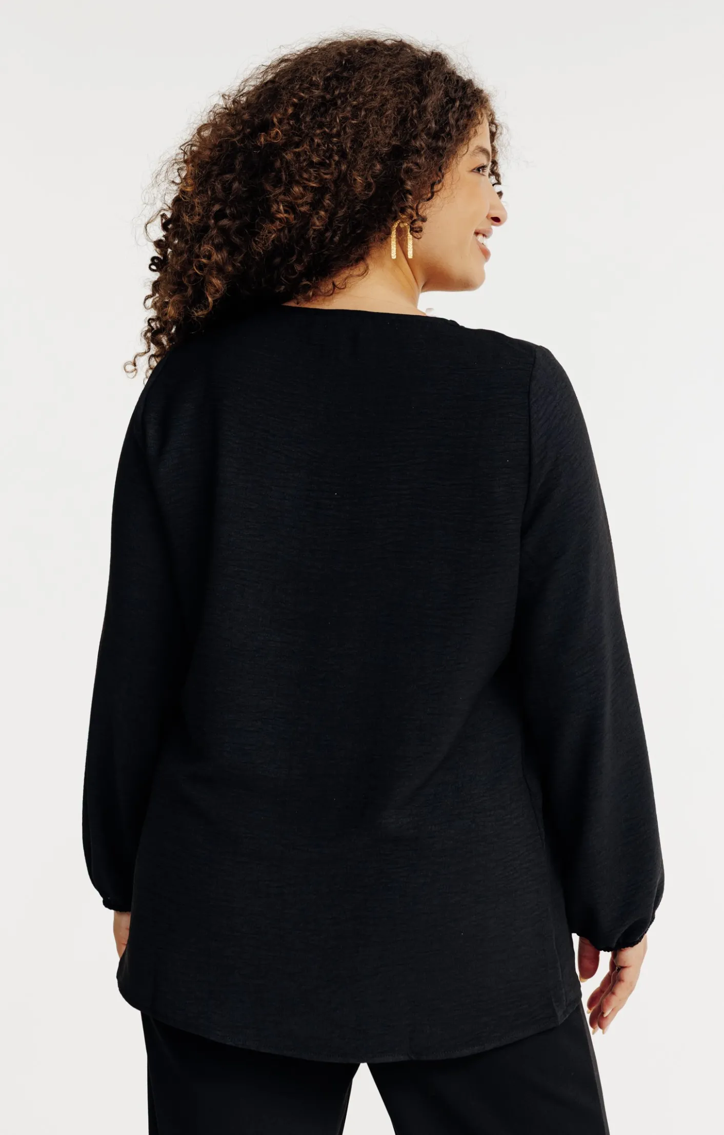 Toscane Boutique Tee-shirt uni avec plastron| Tee-shirts