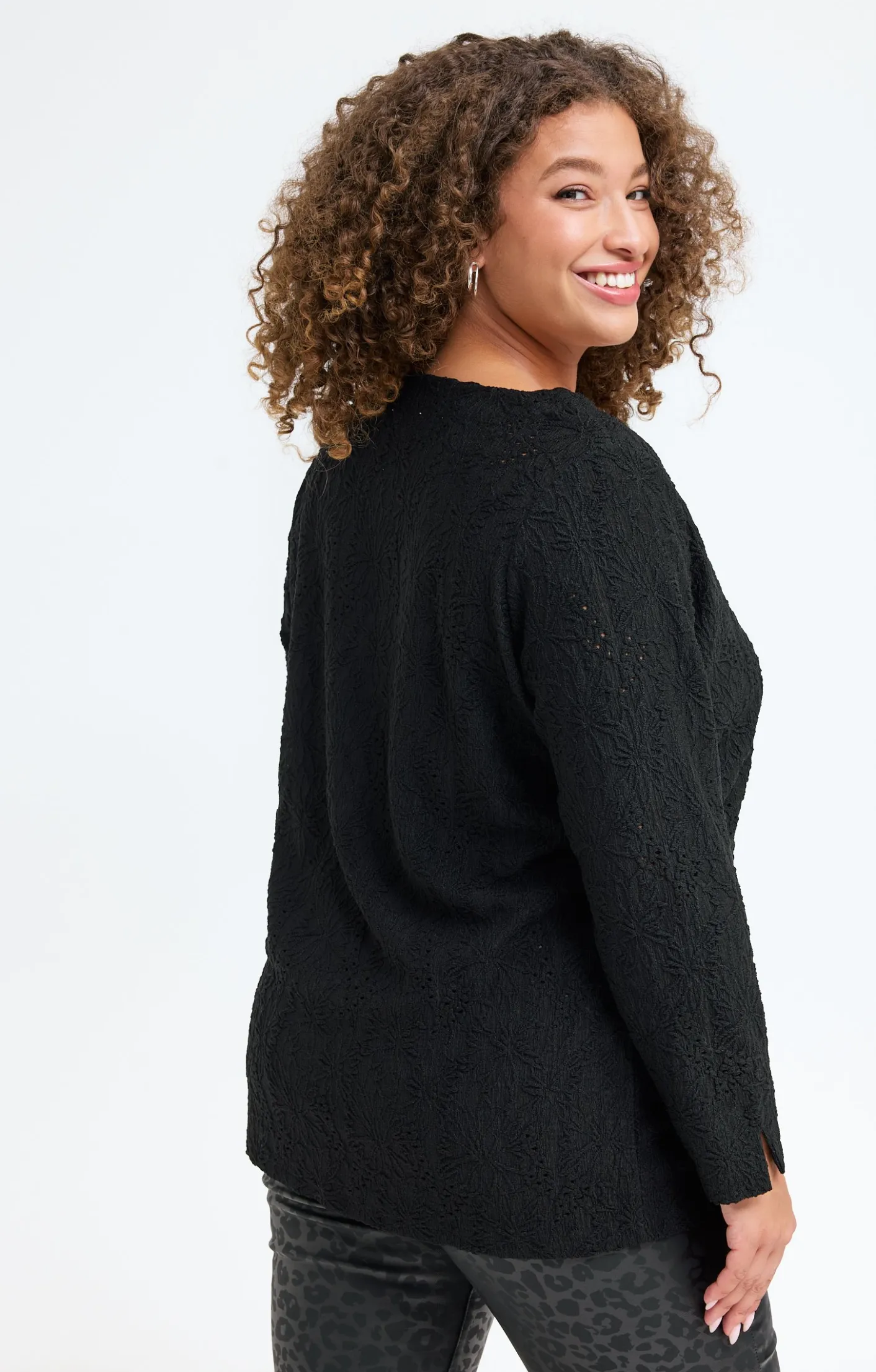 Toscane Boutique Tee-shirt uni reliéfé| Tee-shirts