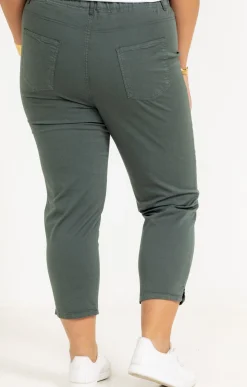 Toscane Boutique Tregging court détail rivet| Pantalons