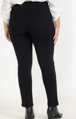 Toscane Boutique Tregging droit détail zip| Pantalons