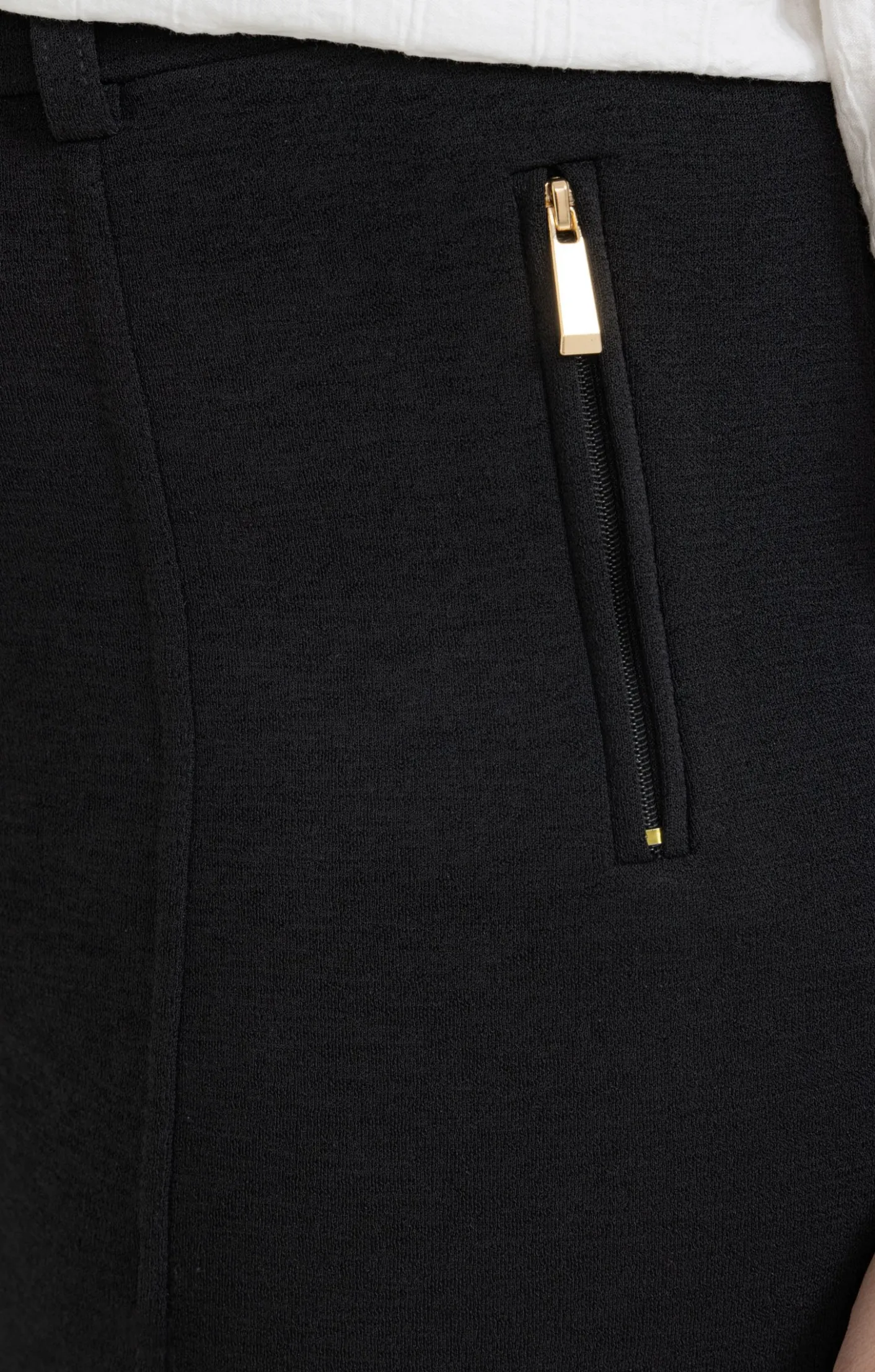 Toscane Boutique Tregging droit détail zip| Pantalons