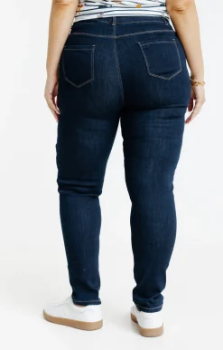 Toscane Boutique Tregging effet denim| Pantalons