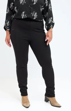 Toscane Boutique Tregging en maille poche décorée| Pantalons
