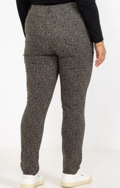 Toscane Boutique Tregging imprimé léopard| Pantalons