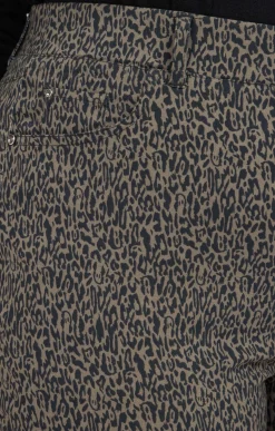 Toscane Boutique Tregging imprimé léopard| Pantalons