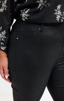 Toscane Boutique Tregging imprimé mini-traits| Pantalons
