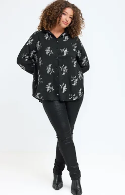 Toscane Boutique Tregging imprimé mini-traits| Pantalons