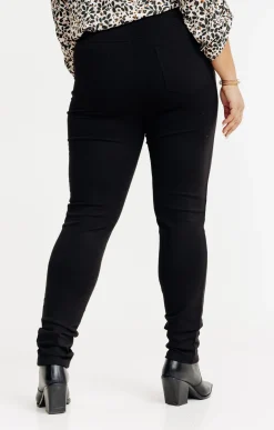 Toscane Boutique Tregging maille à boutons| Pantalons