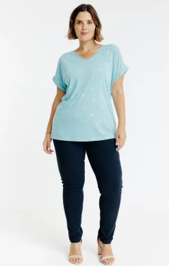 Toscane Boutique Tregging uni stretch| Pantalons
