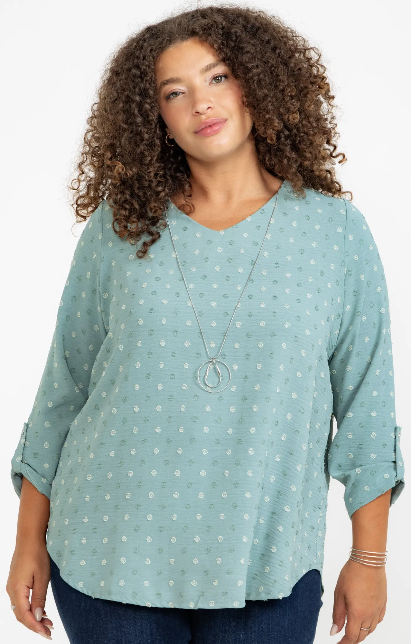 Toscane Boutique Tunique tissu fantaisie et collier| Chemisiers & Tuniques