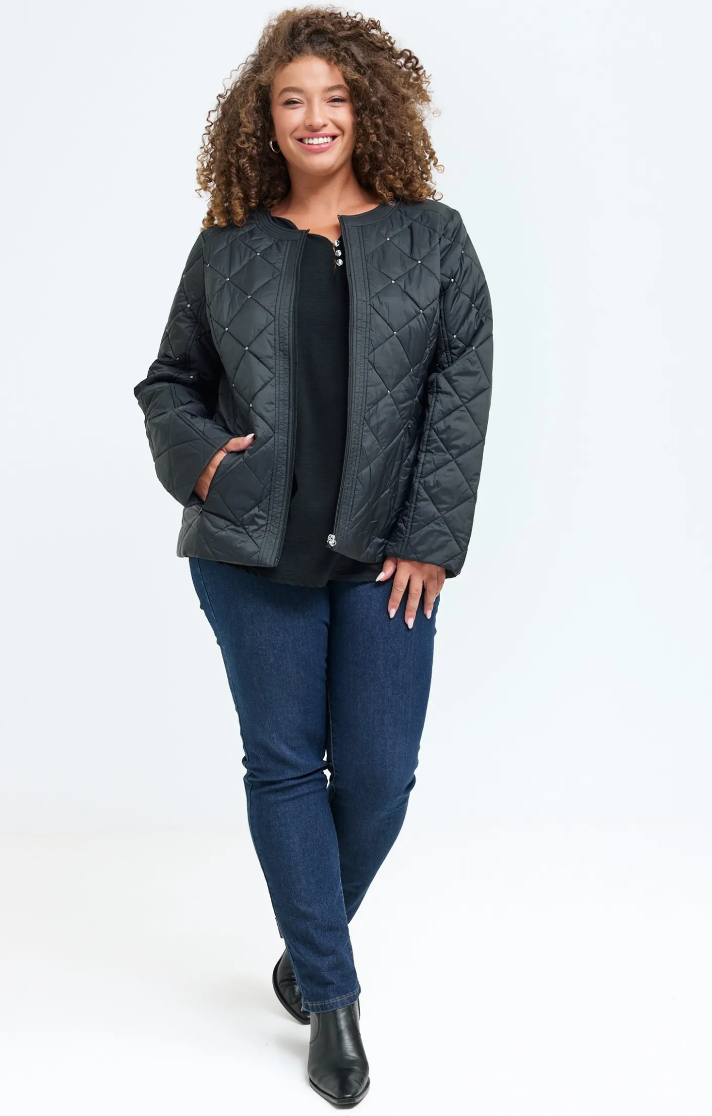 Toscane Boutique Veste courte matelassée| Parkas & Impers