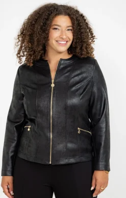 Toscane Boutique Veste imitation cuir| Vestes