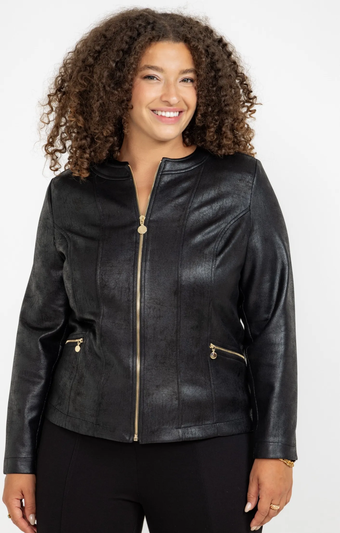 Toscane Boutique Veste imitation cuir| Vestes