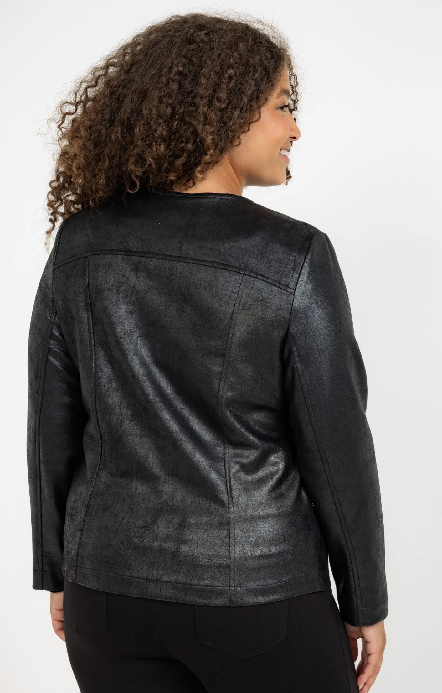 Toscane Boutique Veste imitation cuir| Vestes