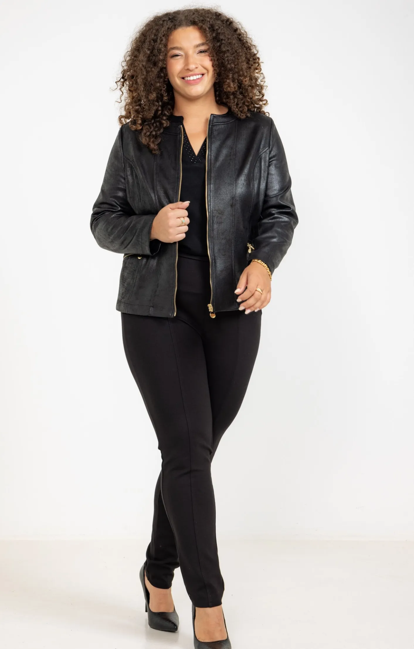 Toscane Boutique Veste imitation cuir| Vestes